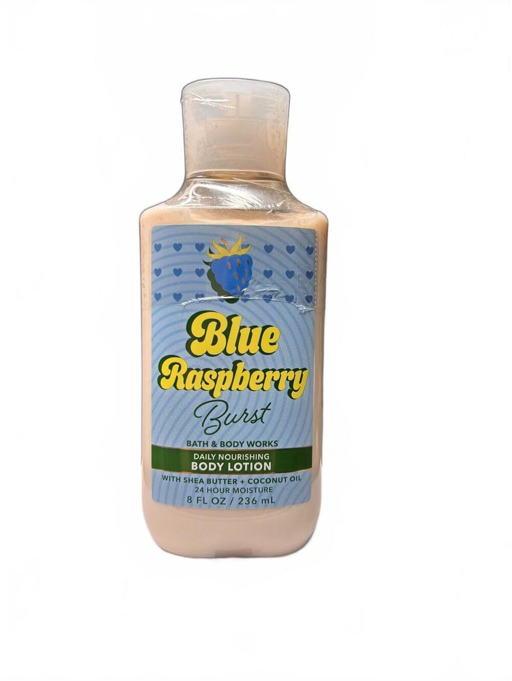 Bath & Body Works Blue Raspberry Burst Limited Edition Body Lotion 8oz Retired